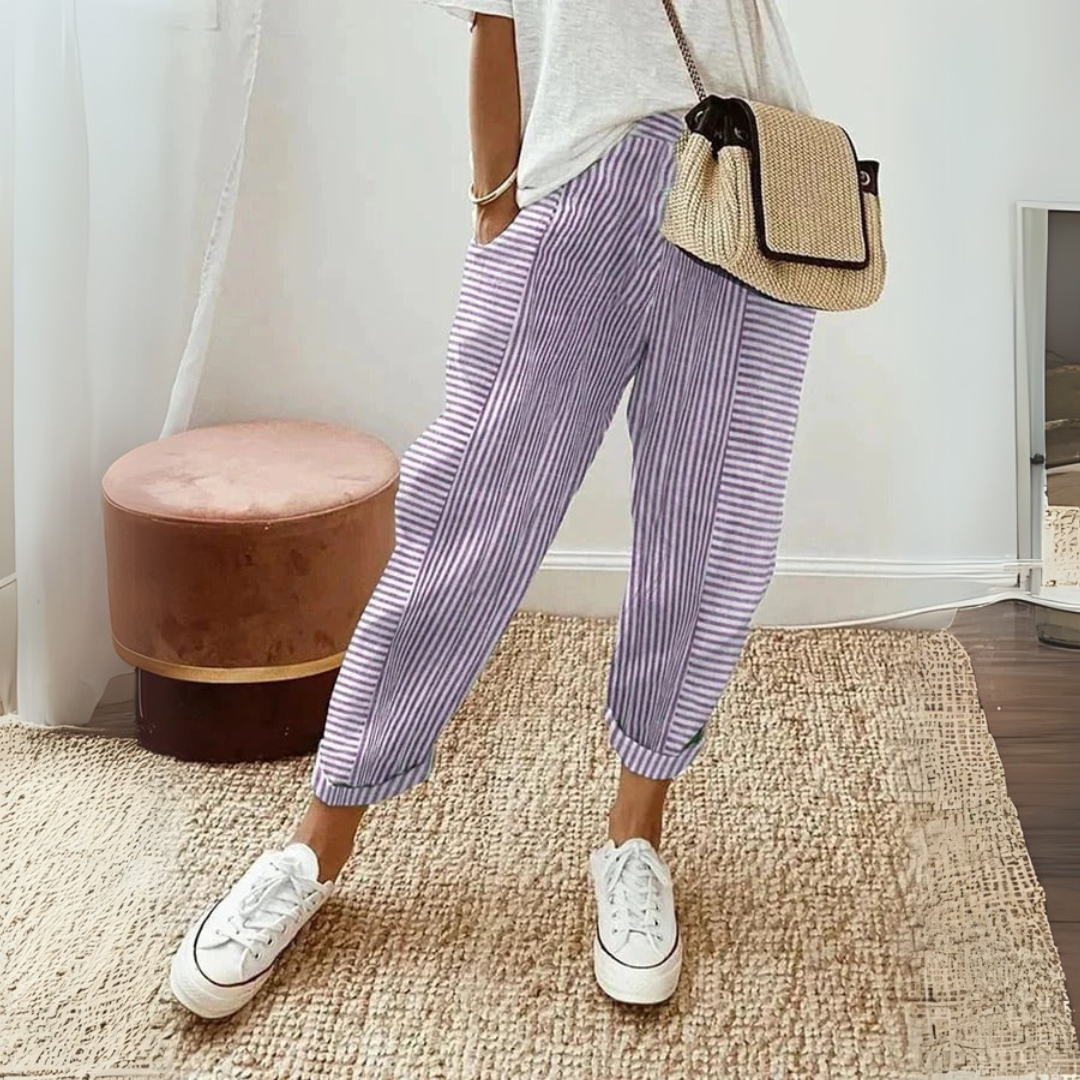 Comfort Elastic Waist Pants
