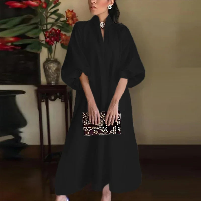 Celeste High Neck Maxi Dress