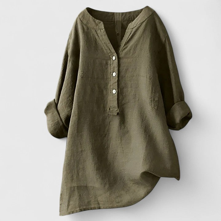Elegant Button-Front Shirt