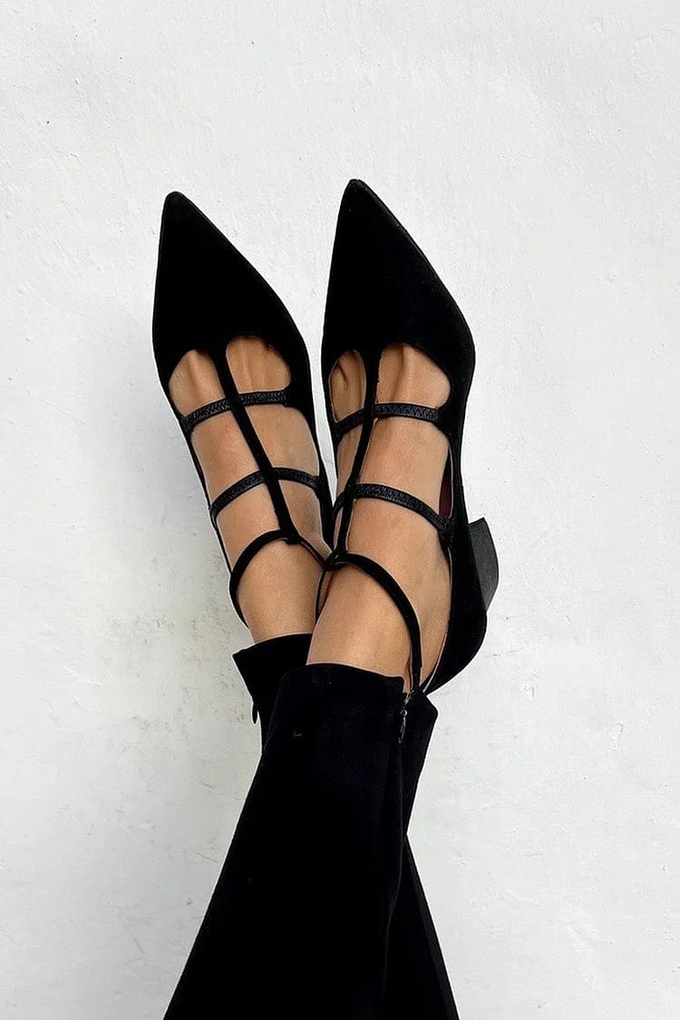 Pointed Toe Kitten Heels