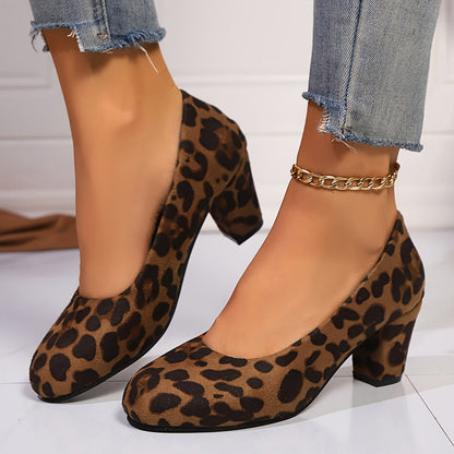 Block Heel Pumps