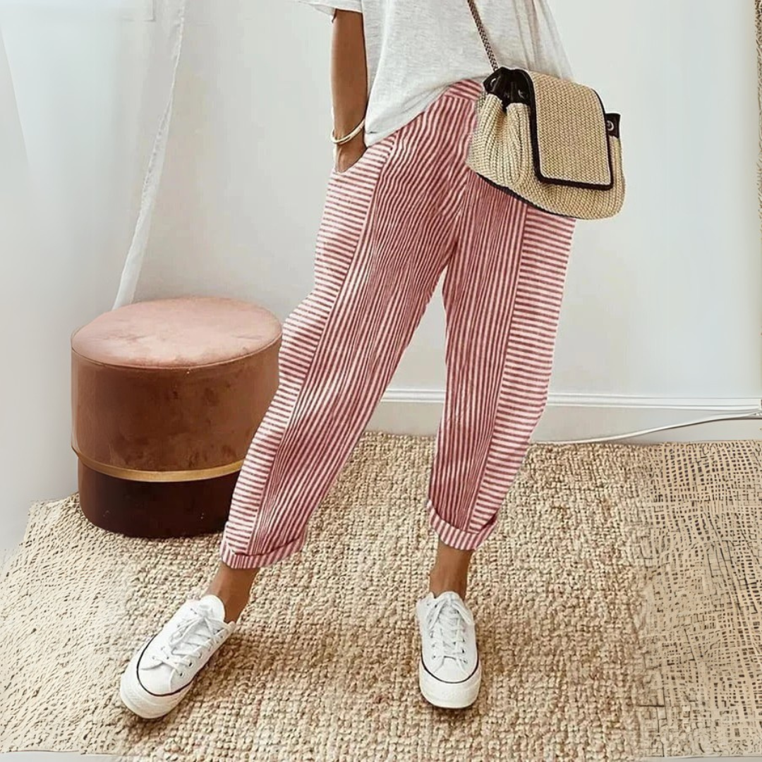 Comfort Elastic Waist Pants