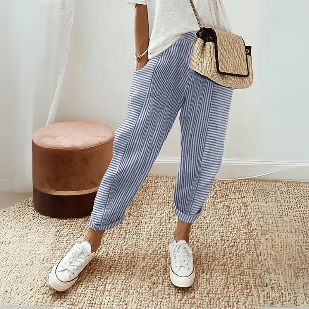 Comfort Elastic Waist Pants