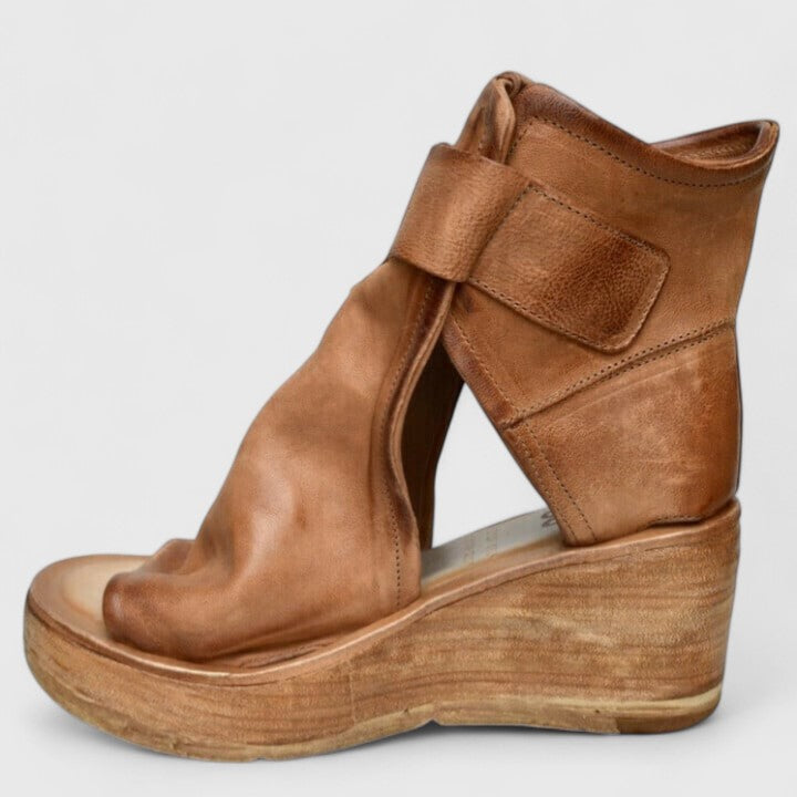 Wedge Sandals with Ankle Strap