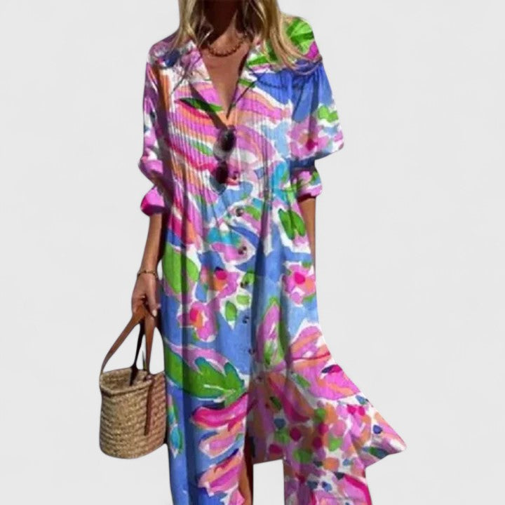 Paula Boho Maxi Dress