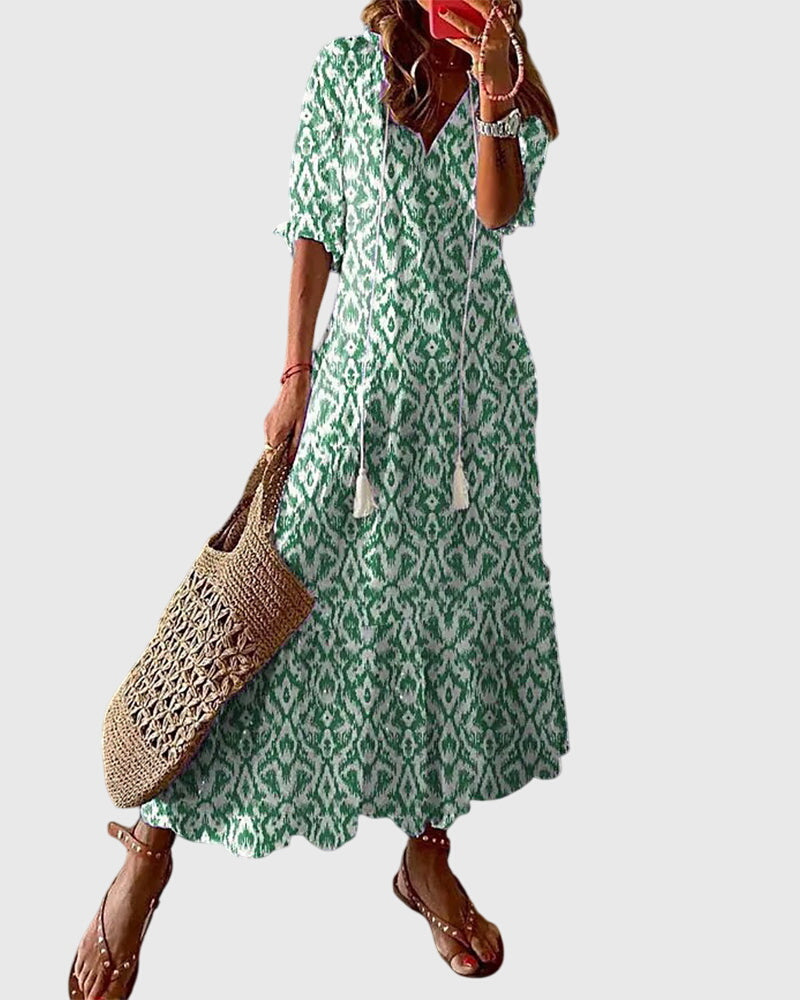 Amalia Vintage Summer Dress