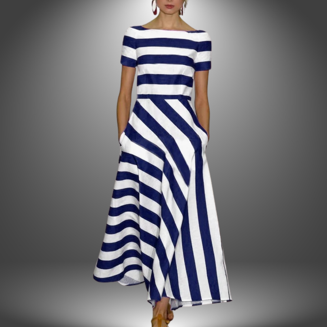 Freya Flowy Striped Dress