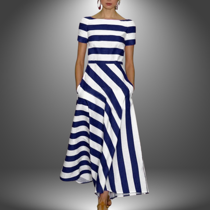 Freya Flowy Striped Dress