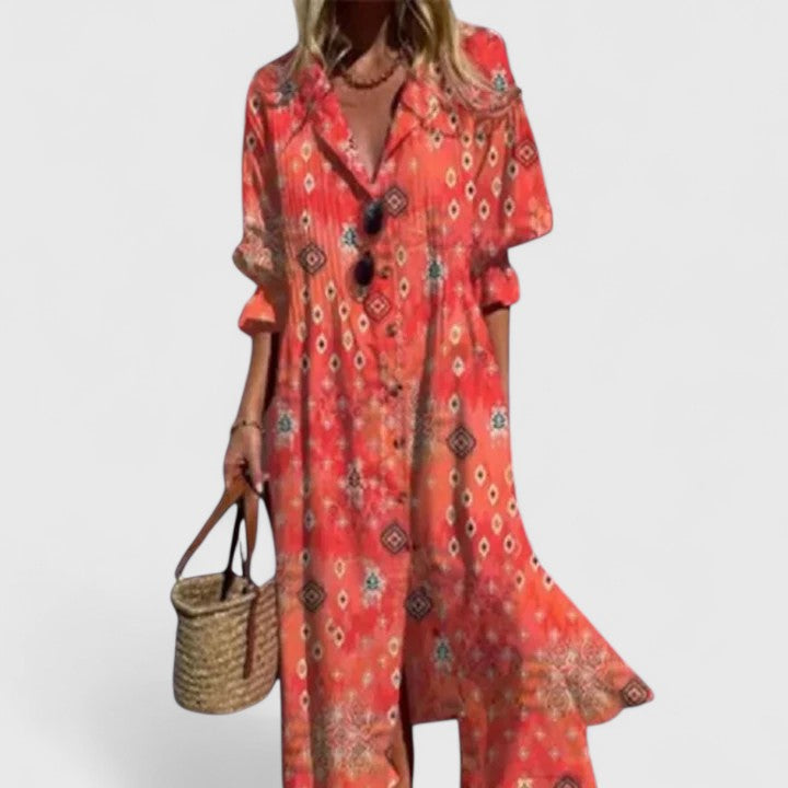 Paula Boho Maxi Dress