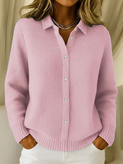 Classic Knitted Button Cardigan
