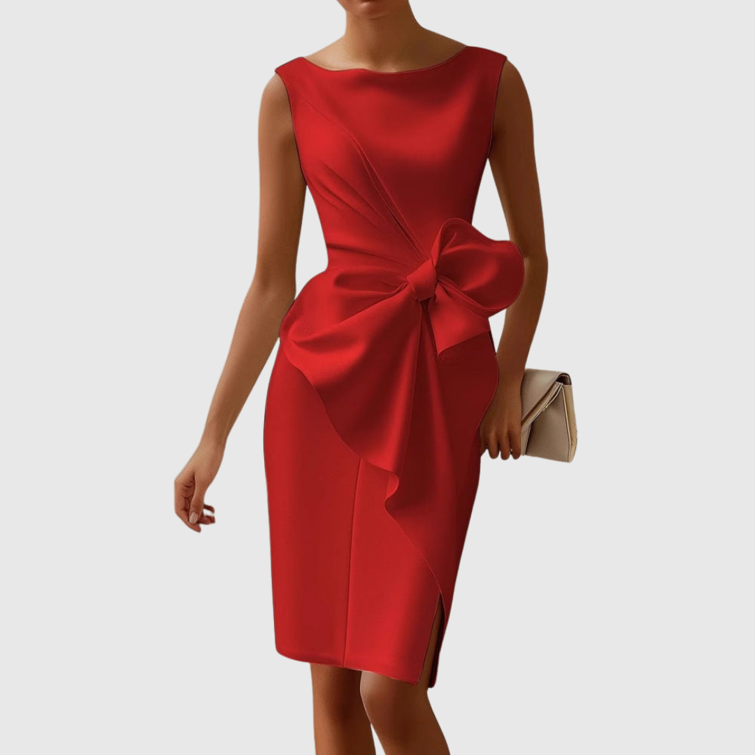 Ainsley Sleeveless Midi Dress