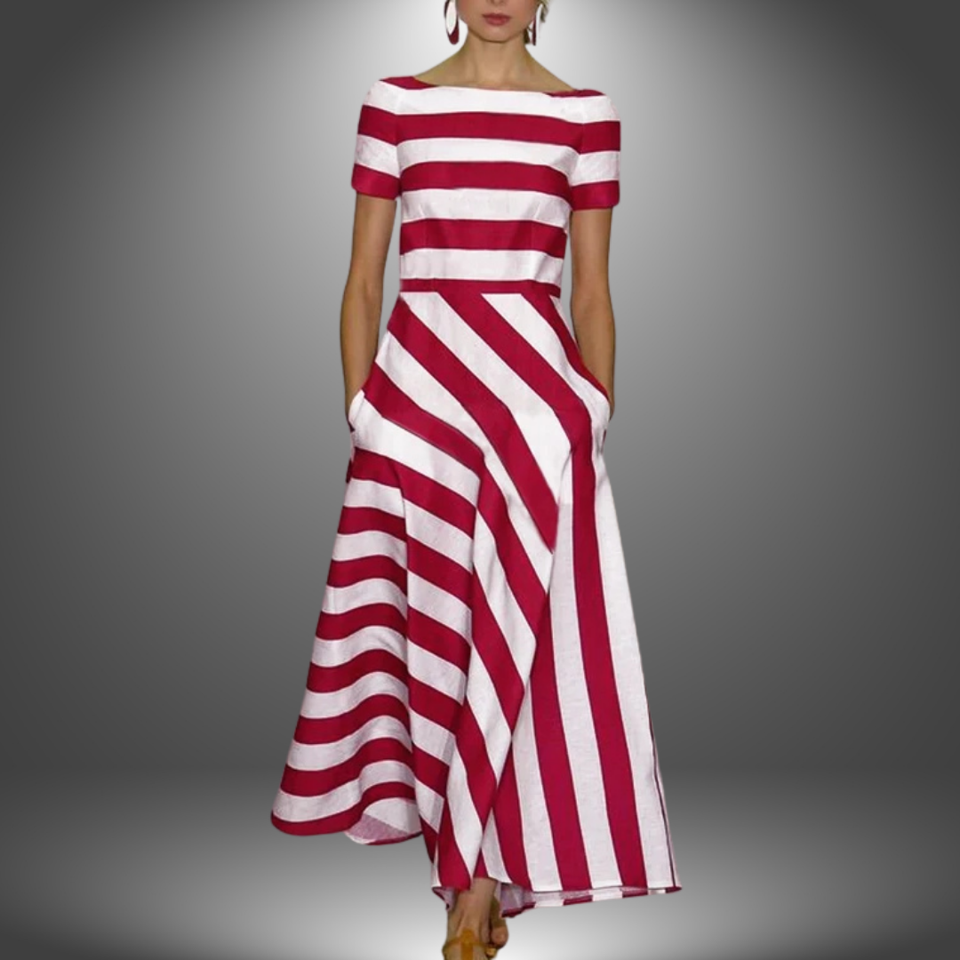 Freya Flowy Striped Dress
