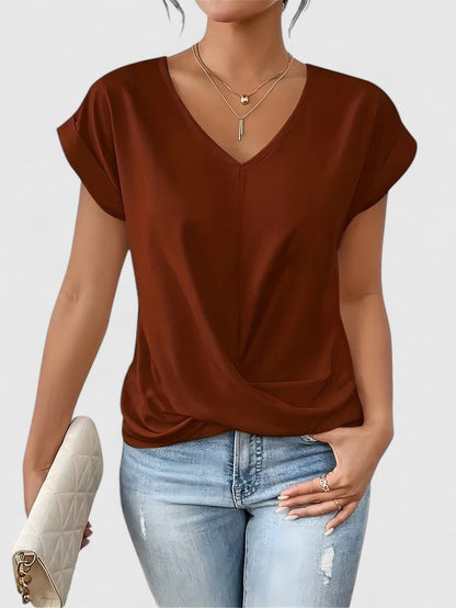 V-Neck Casual Top