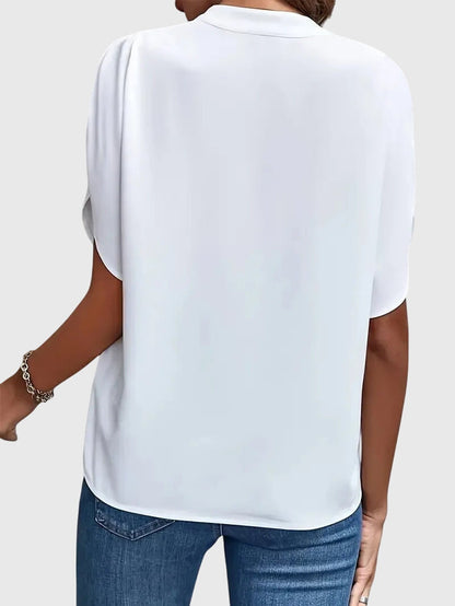 Soft And Elegant V-Neck Shirt