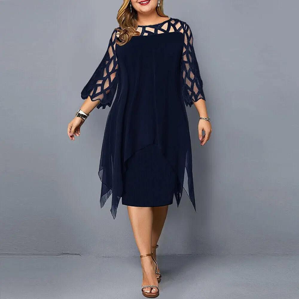 Elara Versatile Midi Dress
