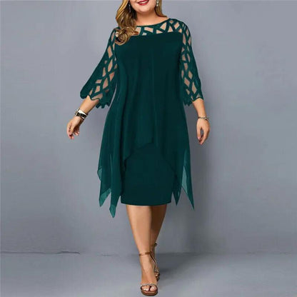 Elara Versatile Midi Dress
