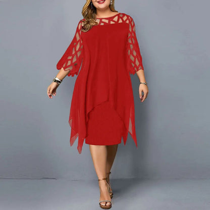 Elara Versatile Midi Dress