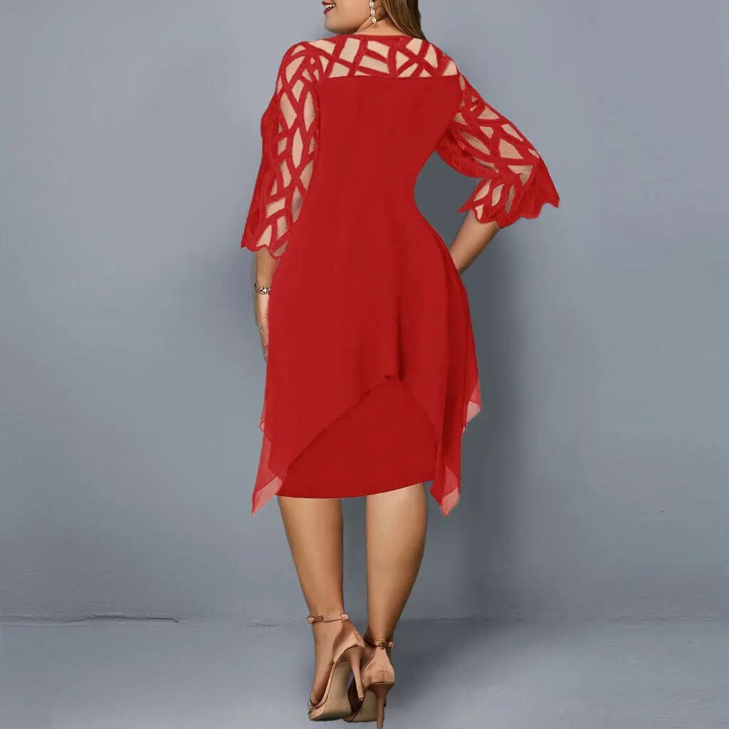 Elara Versatile Midi Dress