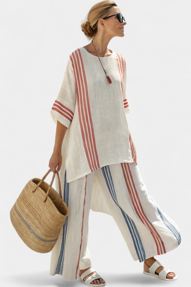 Elegant Striped Set