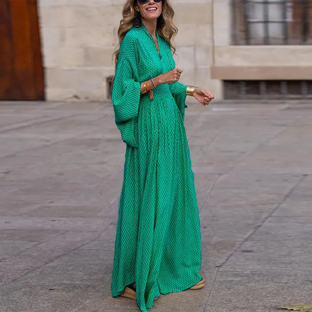 Sienna Printed Maxi Dress