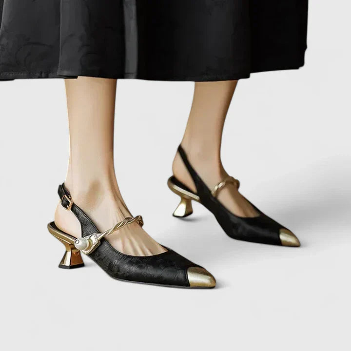 Block Heel Pumps