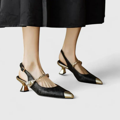 Block Heel Pumps