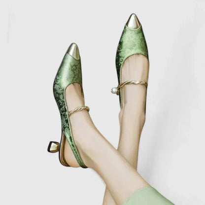 Block Heel Pumps