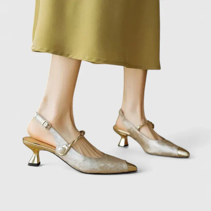 Block Heel Pumps