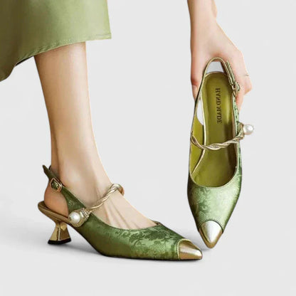 Block Heel Pumps