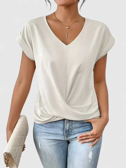 V-Neck Casual Top