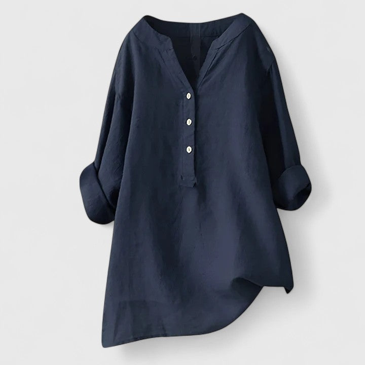 Elegant Button-Front Shirt
