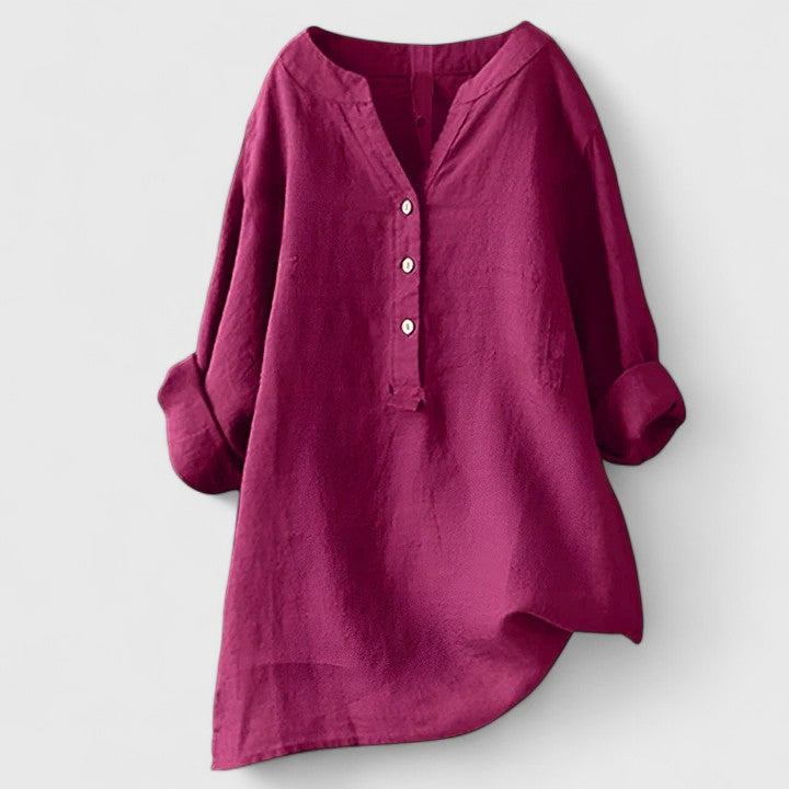 Elegant Button-Front Shirt