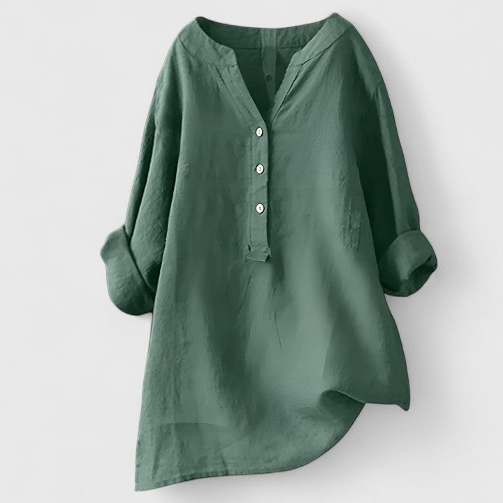 Elegant Button-Front Shirt