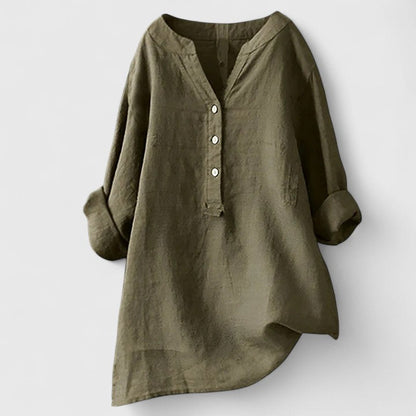 Elegant Button-Front Shirt