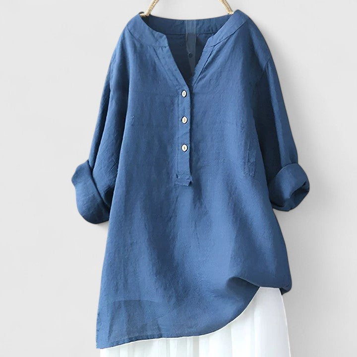 Elegant Button-Front Shirt
