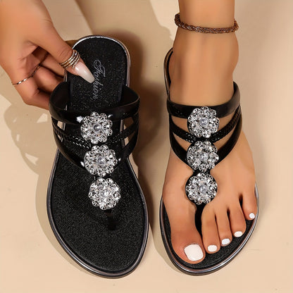 Glam Flat Sandals