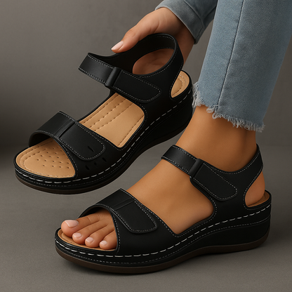 Sandals with Wedge Heel