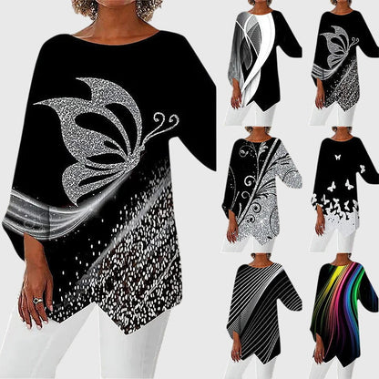 Elegant Crew Neck Top