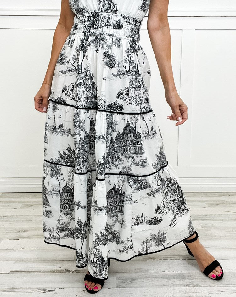 Tiered Maxi Dress
