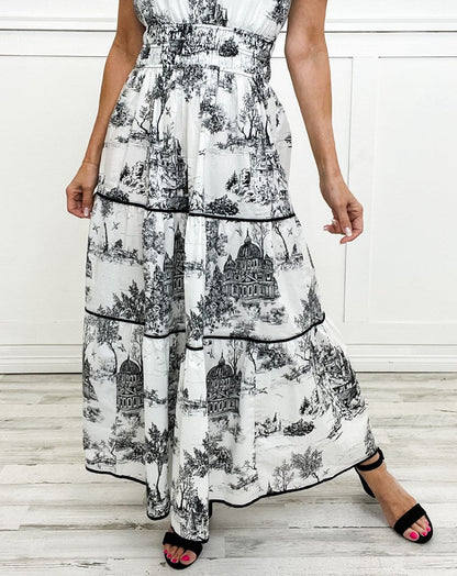 Tiered Maxi Dress