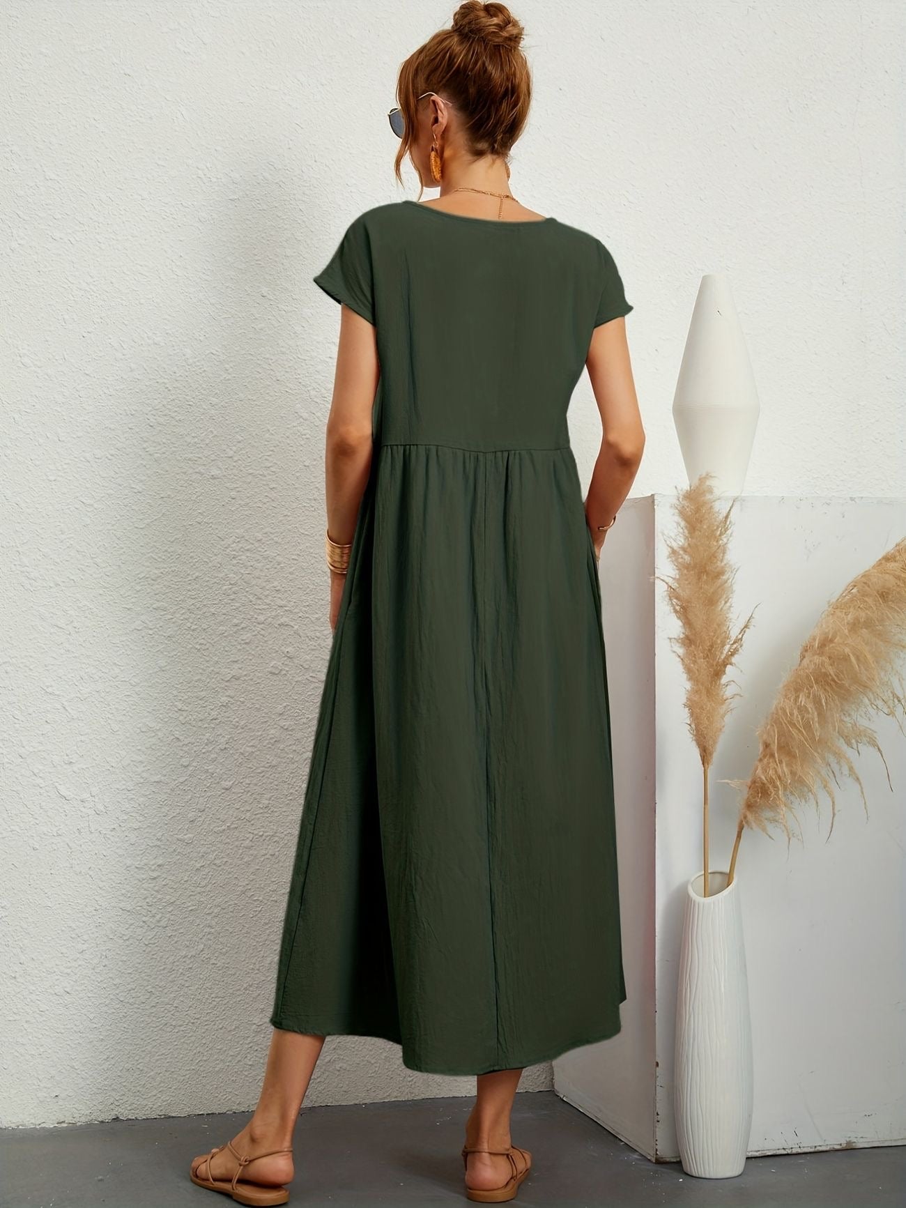 Camille Smocked Maxi Dress