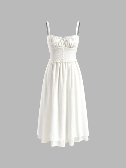 Celeste Spaghetti Strap Midi Dress