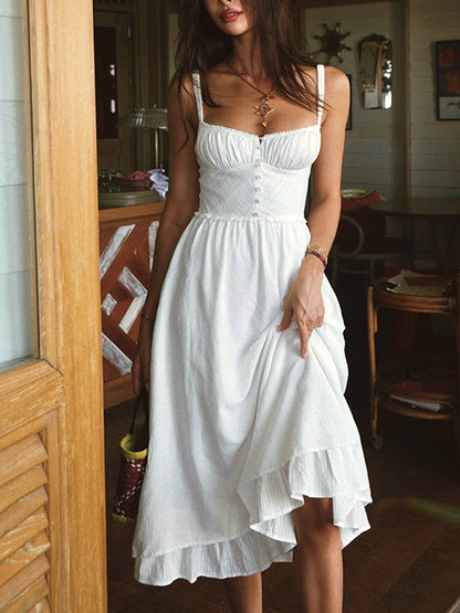 Celeste Spaghetti Strap Midi Dress