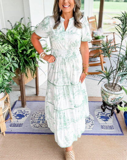 Tiered Maxi Dress