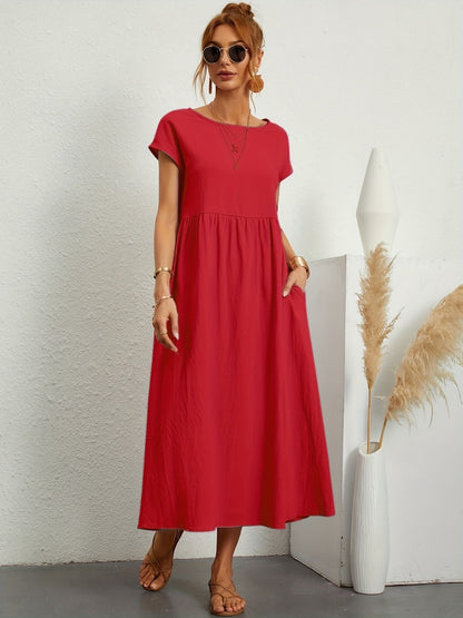 Camille Smocked Maxi Dress