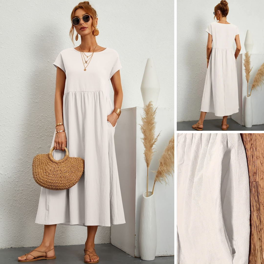 Camille Smocked Maxi Dress