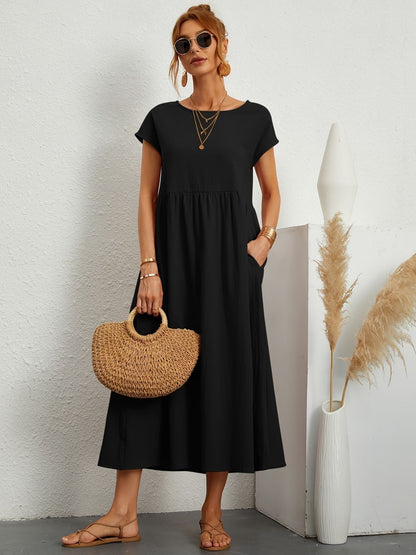 Camille Smocked Maxi Dress