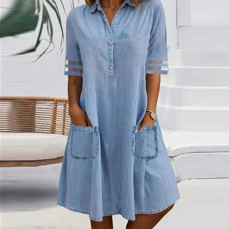 Emmeline Denim Mini Dress