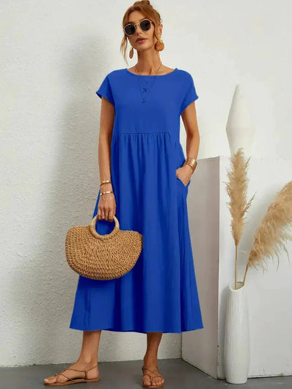 Camille Smocked Maxi Dress