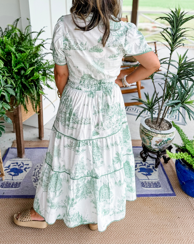 Tiered Maxi Dress